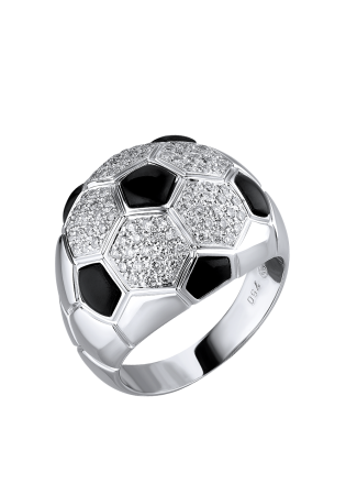 Кольцо No name Hand Made Football Ring