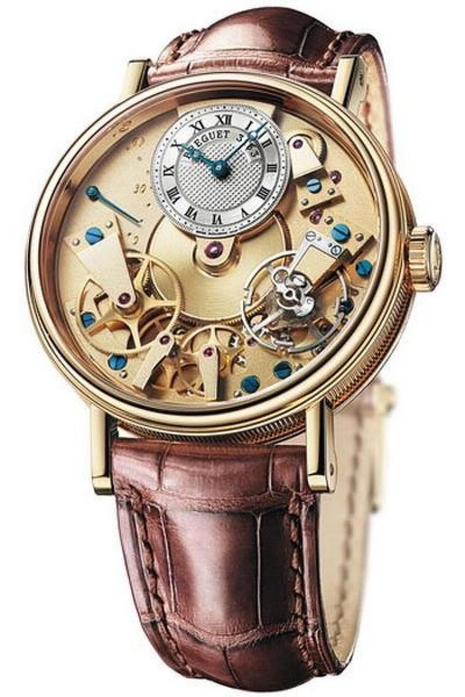 Breguet Tradition Manual Wind Gold 7027BA