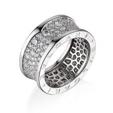 Bvlgari B Zero1 Diamond Pave Ring AN855552