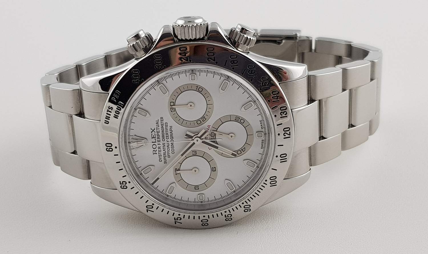 Daytona Cosmograph White Dial Stainless Steel