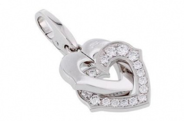 Cartier Two Hearts Pendant 