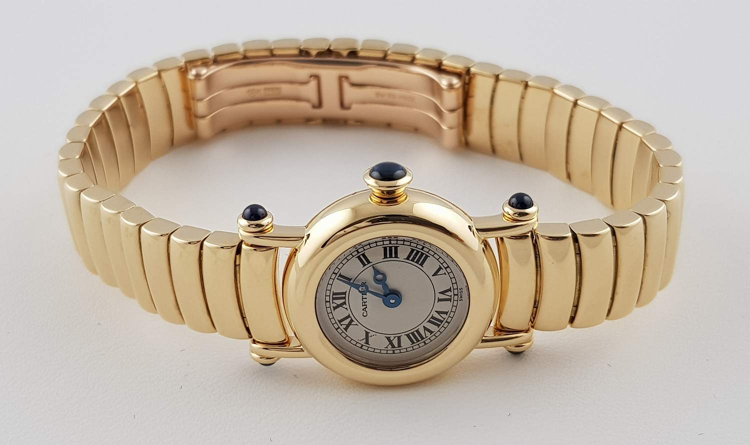 Diabolo Lady 18k Yellow Gold Quartz Papers Bj-1995