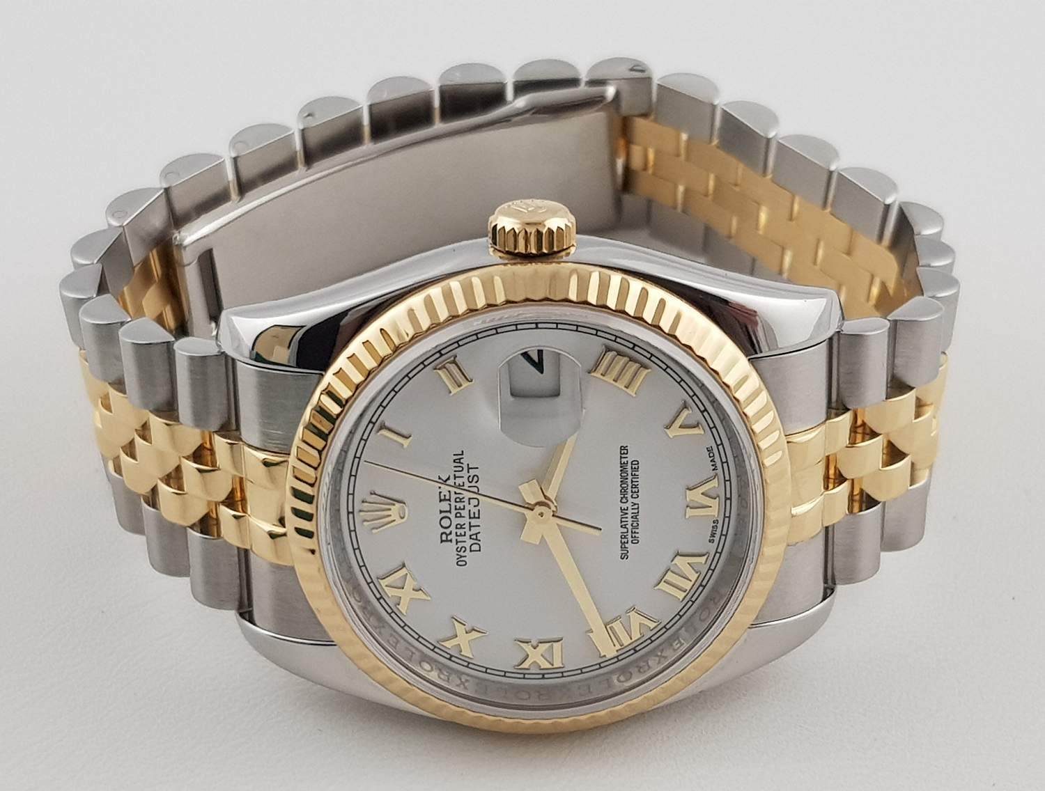 Datejust II 36mm Steel and Yellow Gold