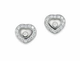 Chopard пусеты Happy Diamonds Hearts 831084-1001