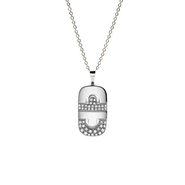 Bvlgari Подвеска Bvlgari Parentesi White Gold & Diamond Pendant 