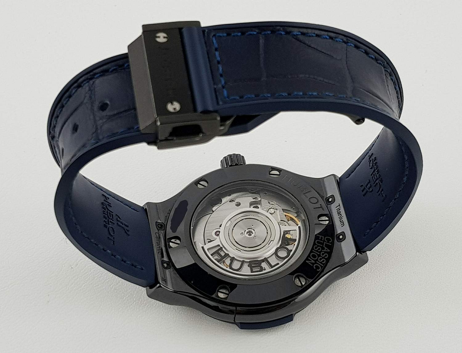 Hublot Classic Fusion Automatic Ceramic Blue Dial 38mm