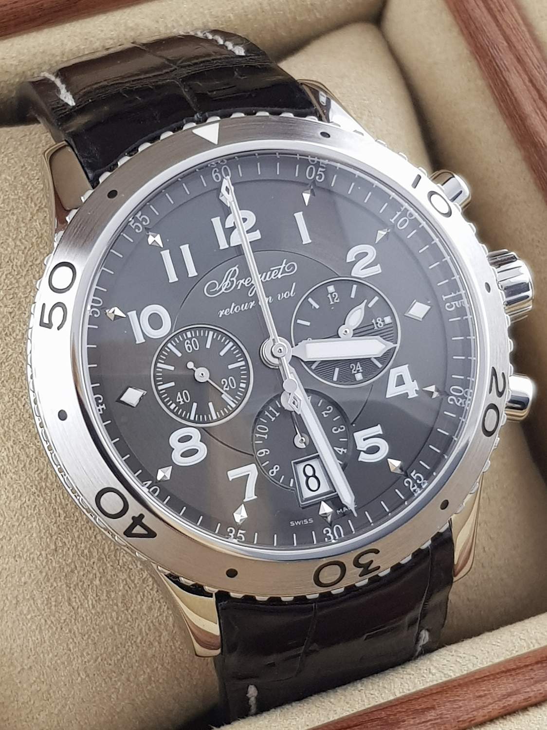 Transatlantique Type XXI Flyback Chronograph