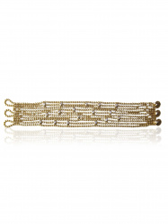 Cartier Cartier Draperie de Decollete 18k Yellow Gold & Diamond Bracellet 