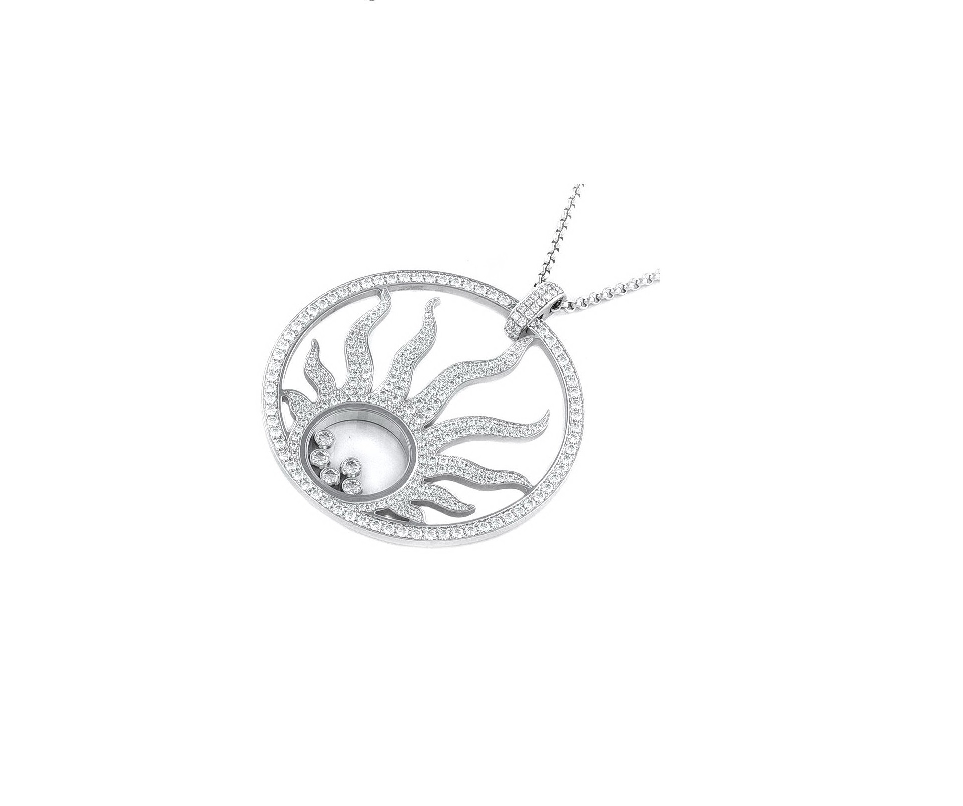 Chopard подвеска Happy Diamonds Sun Pendant 