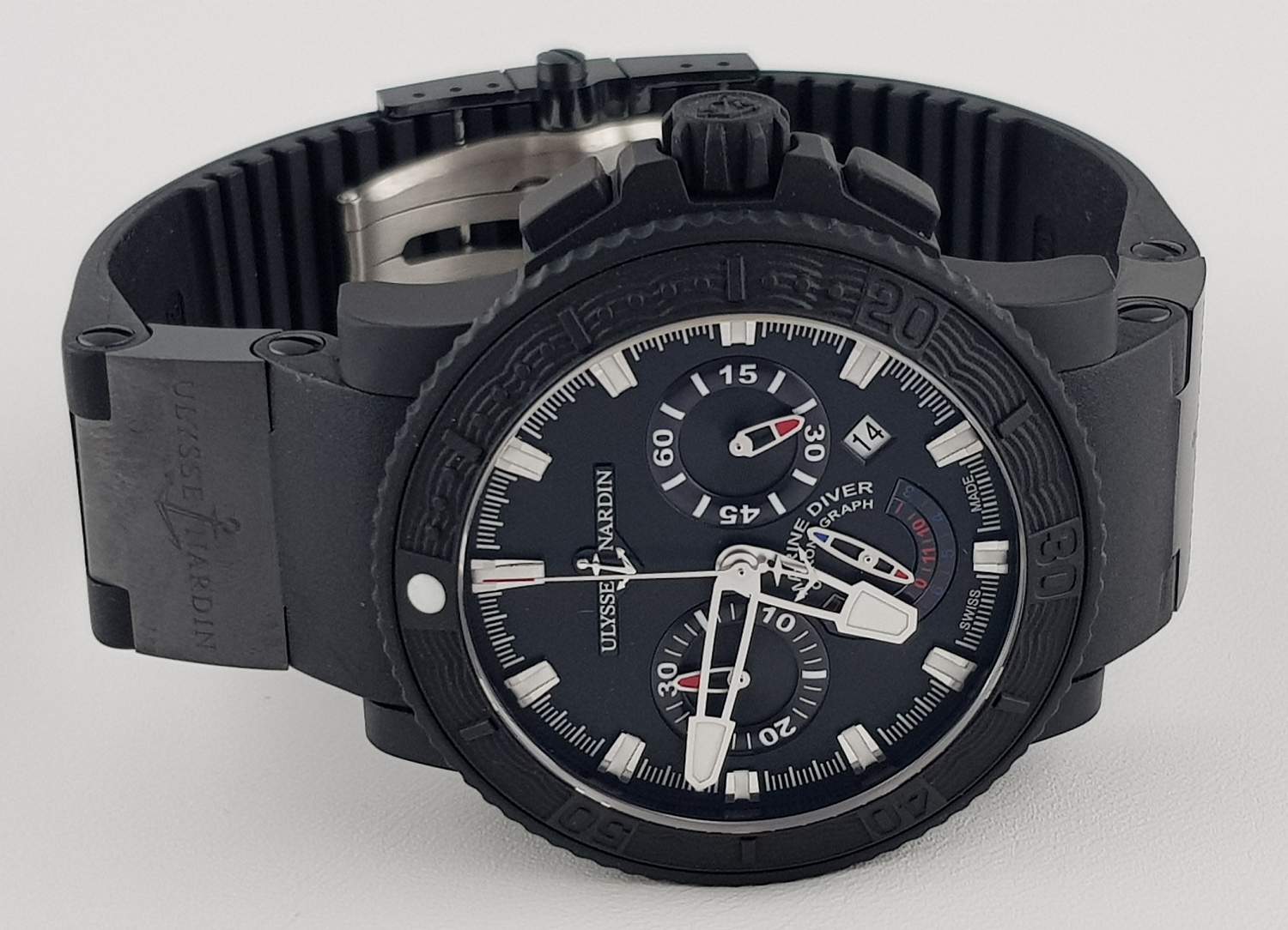 Maxi Marine Diver Black Sea Chronograph