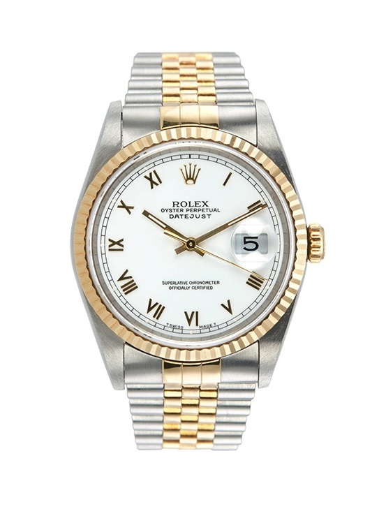 Rolex Datejust II 36mm Steel and Yellow Gold 16233